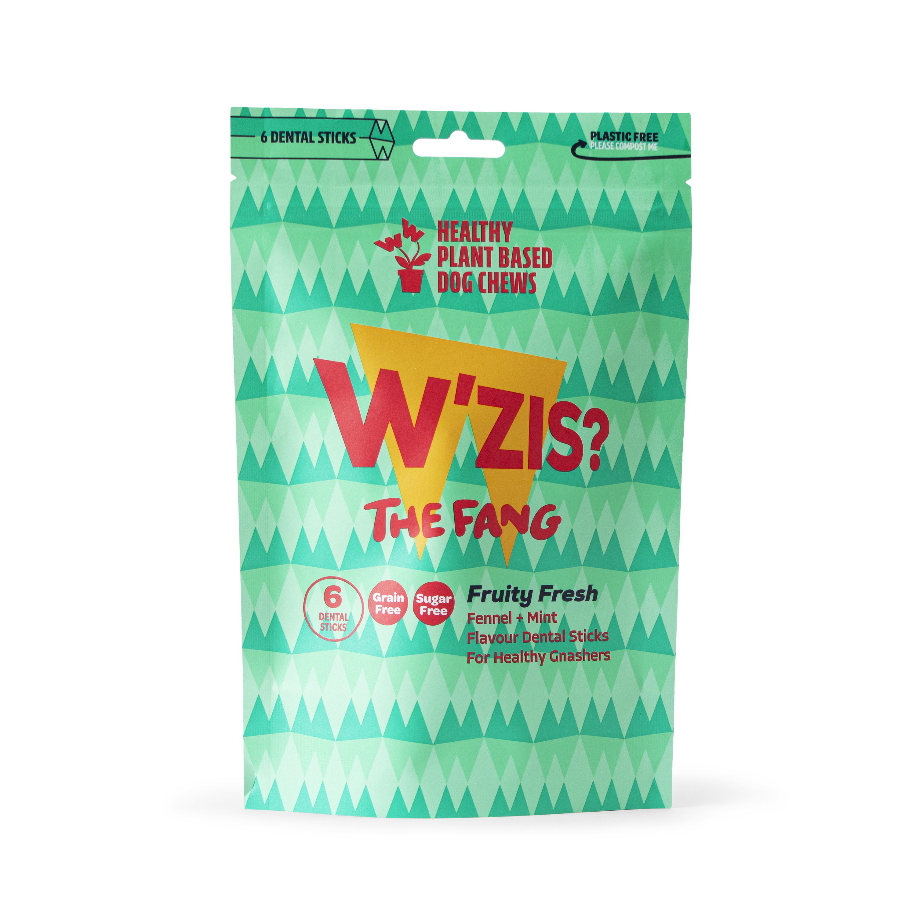 W'ZIS Fruity Fang Healthy Dog Dental Sticks