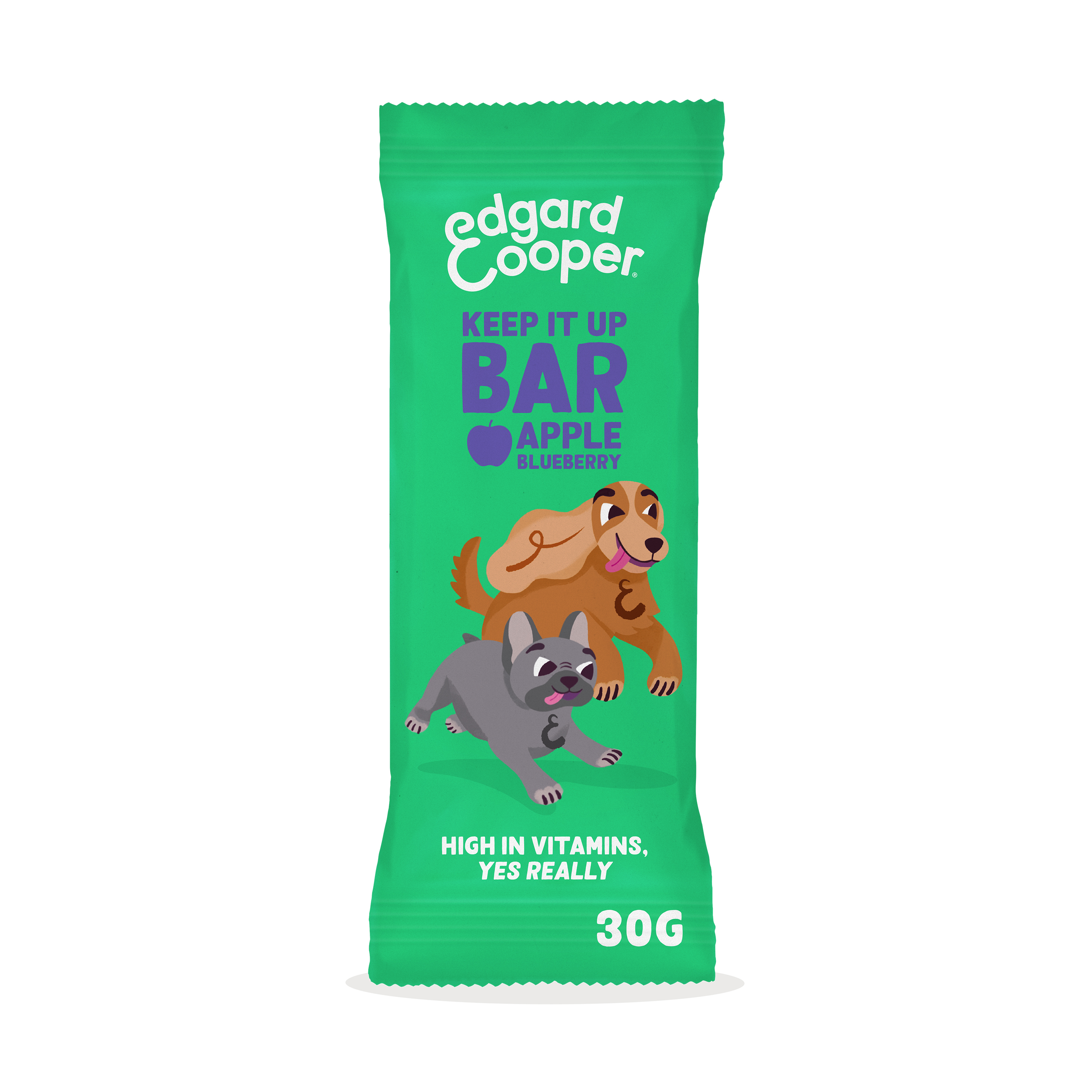 Edgard & Cooper Dog Treat Bar Apple