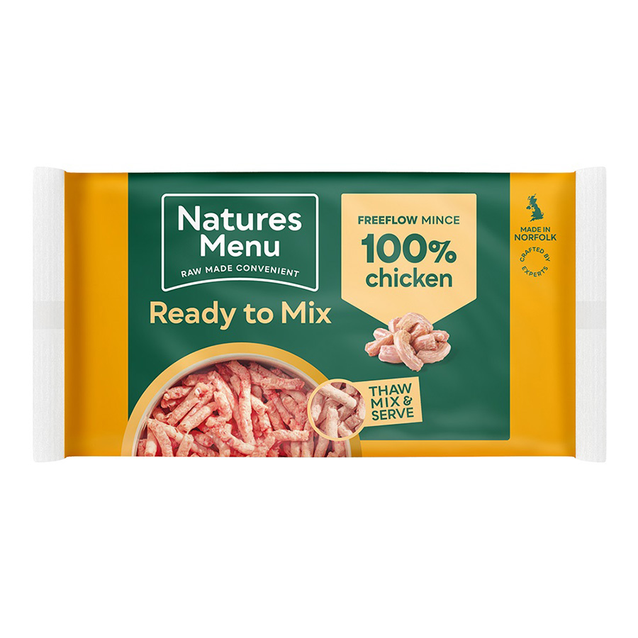 Natures Menu Free Flow Frozen Adult Dog Food Chicken
