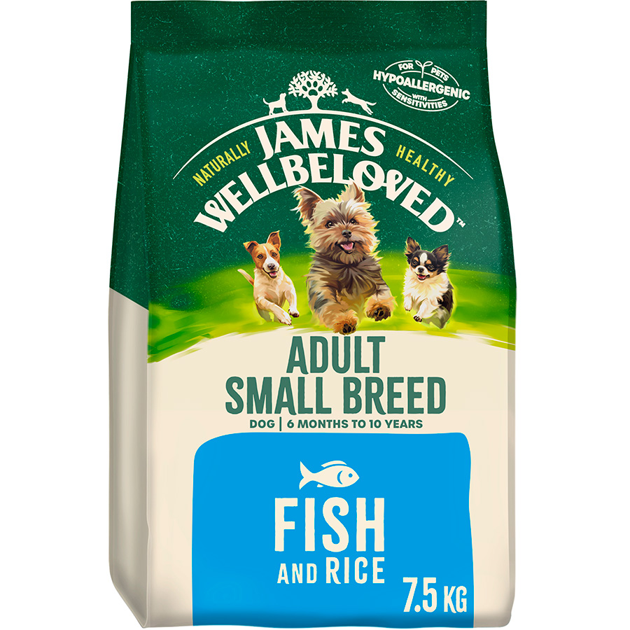 James Wellbeloved Small Breed Adult Dry Dog Food Fish & Rice