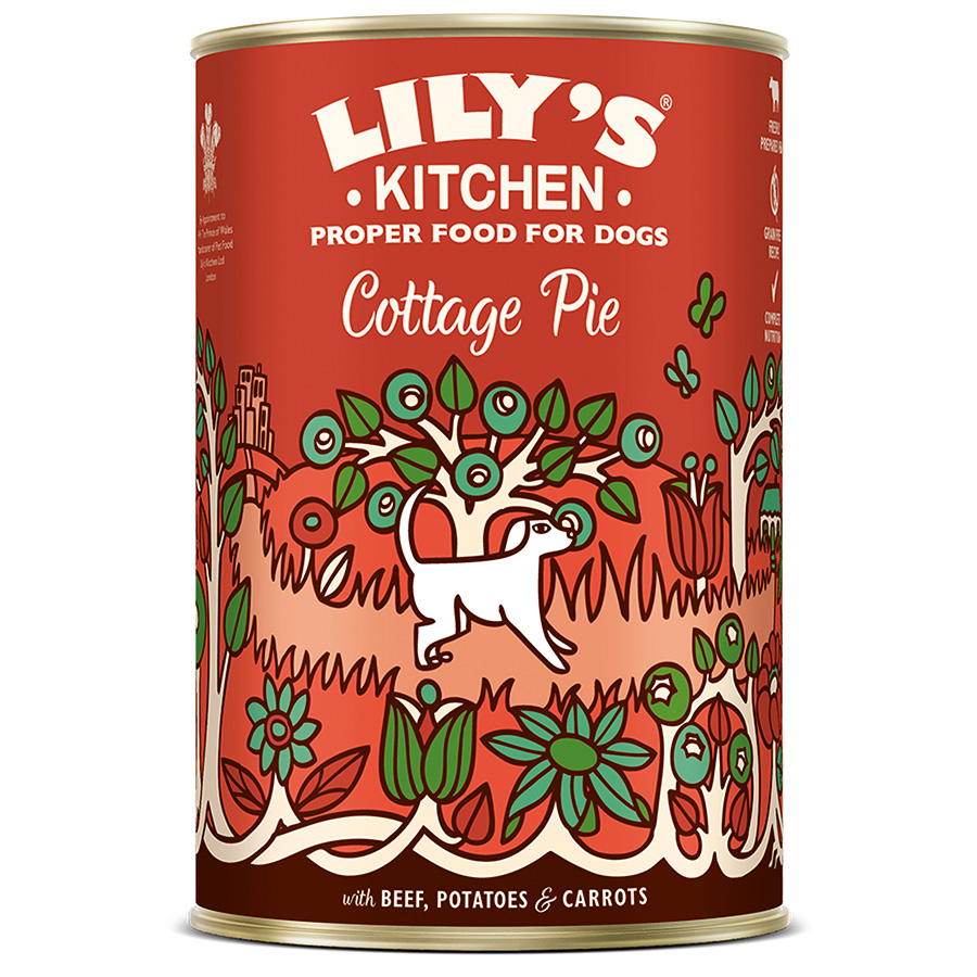 Lily's Kitchen Cottage Pie Adult Wet Dog Food Beef