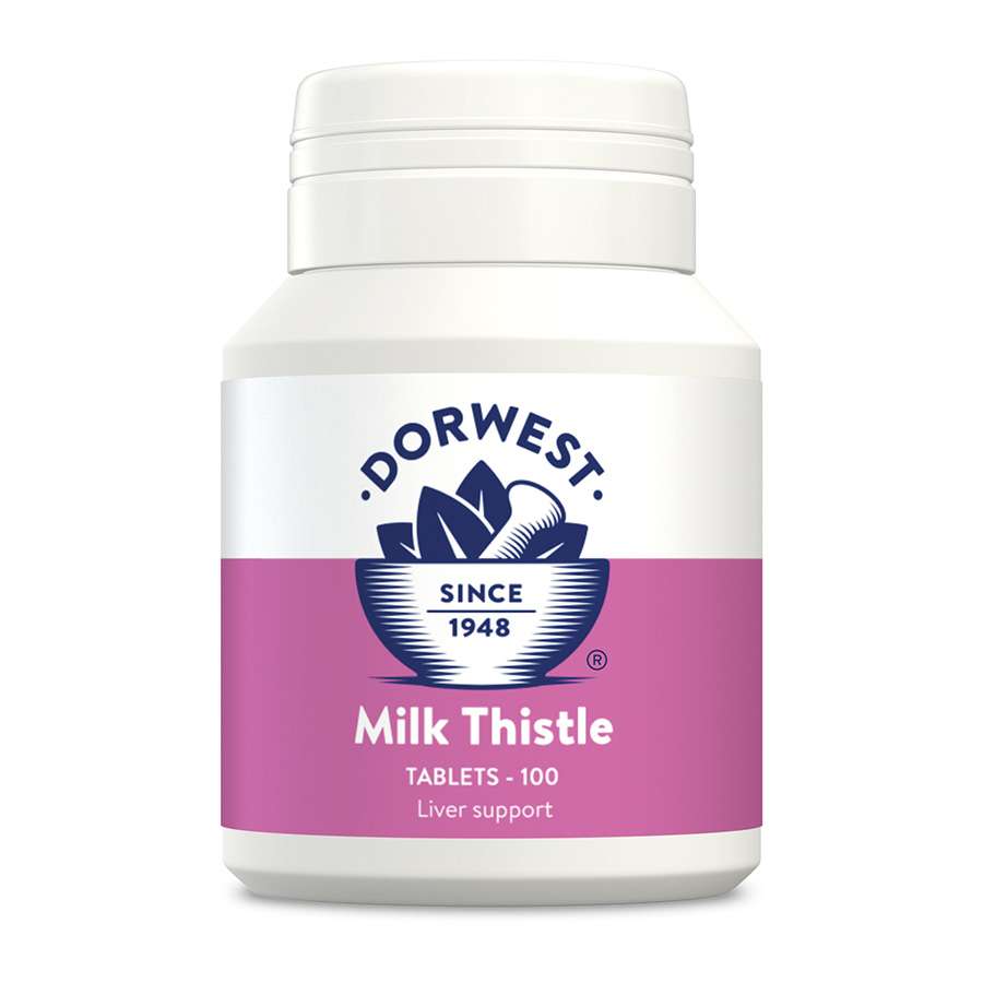 Dorwest Herbs Ltd Milk Thistle Tablets for Dog & Cat