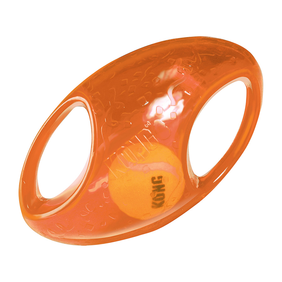 Kong Jumbler Football Dog Toy