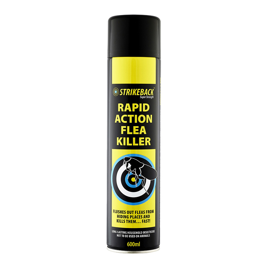 Strikeback Rapid Action Household Flea Killer Spray