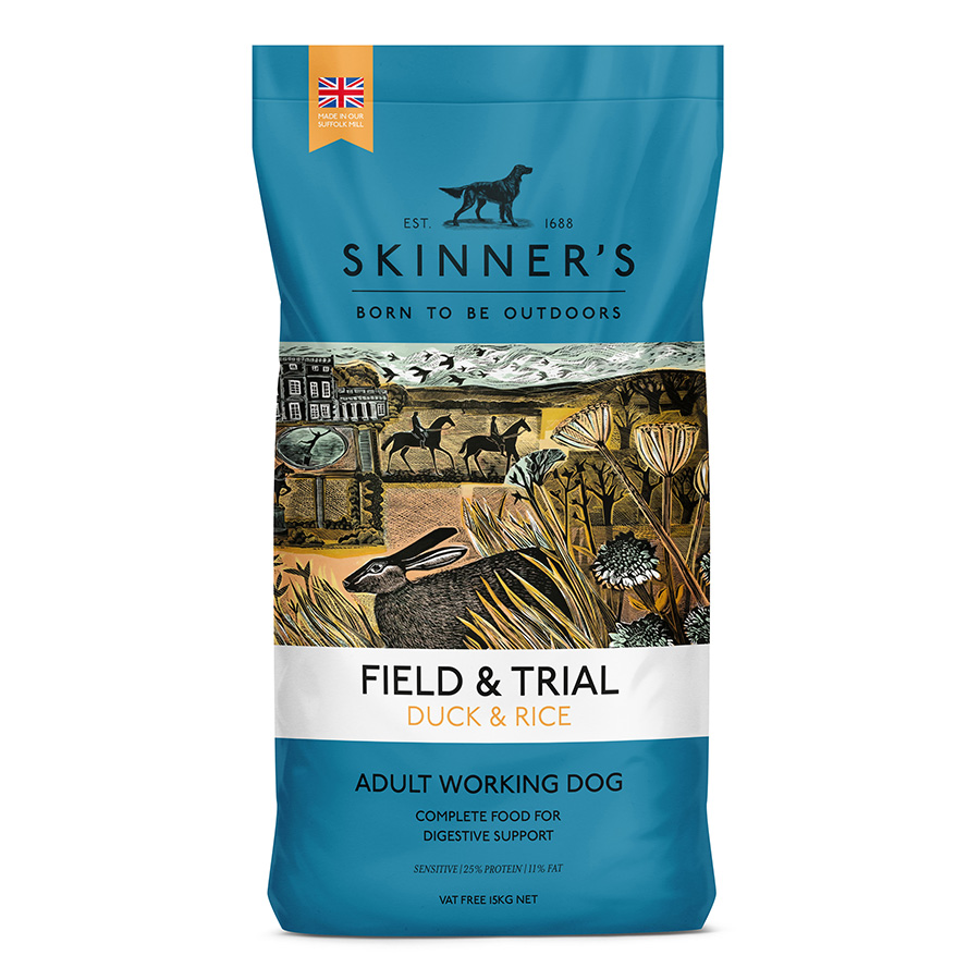 Skinner's Field & Trial Working Adult Dry Dog Food Duck & Rice