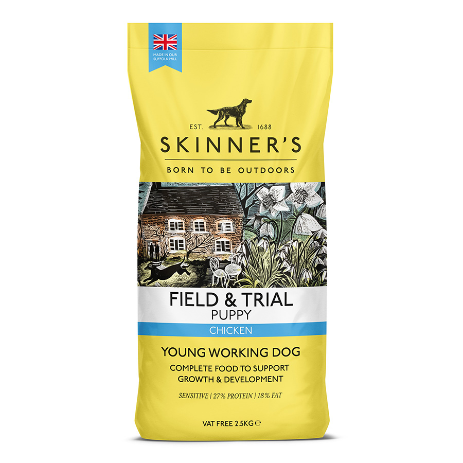 Skinner's Field & Trial Working Puppy Dry Dog Food Chicken