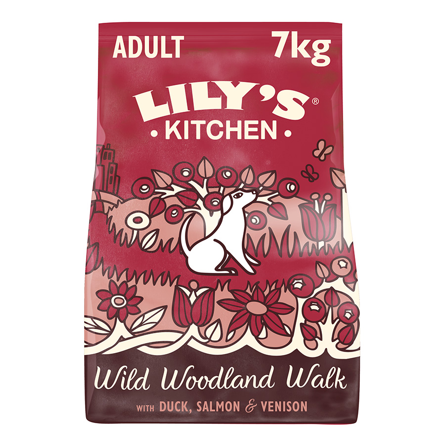 Lily's Kitchen Wild Woodland Walk Dry Adult Dog Food Duck, Salmon & Venison