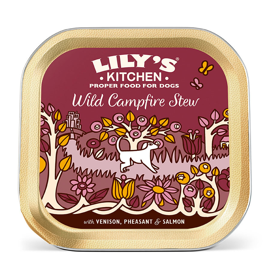 Lily's Kitchen Wild Campfire Adult Wet Dog Food Venison