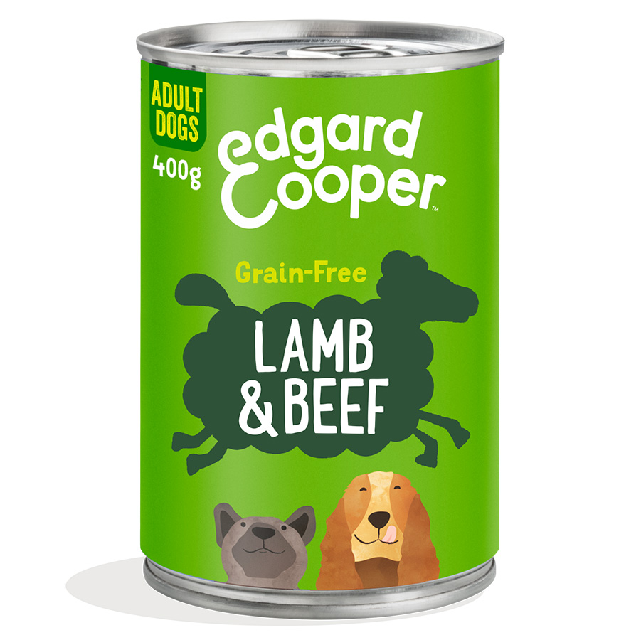 Edgard & Cooper Grain Free Adult Wet Dog Food Lamb & Beef