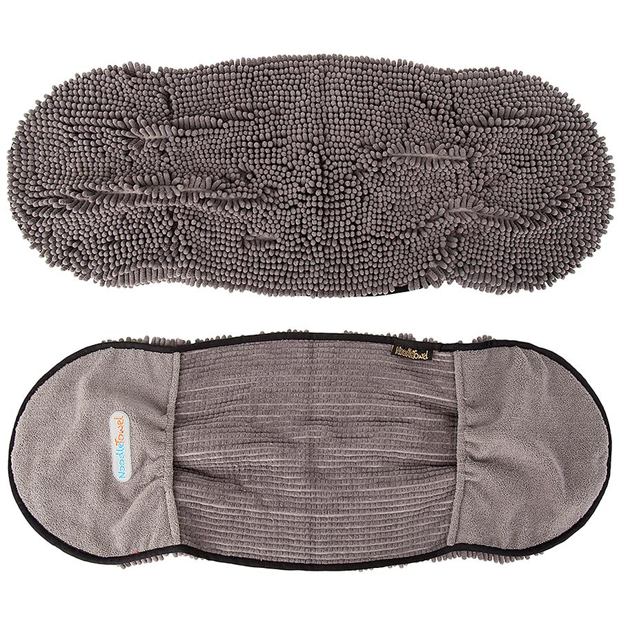 Scruffs Noodle Dog Towel Grey