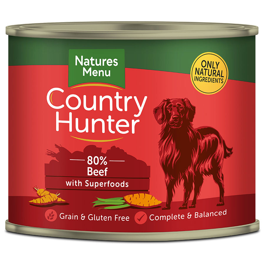 Natures Menu Country Hunter Adult Dog Food Beef With Superfoods