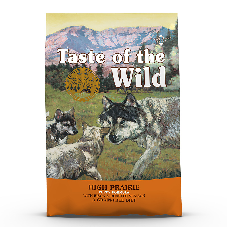 Taste of the Wild High Prairie Grain Free Puppy Dry Dog Food Venison & Bison
