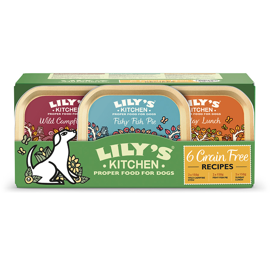 Lily's Kitchen Grain Free Proper Dog Food Multipack