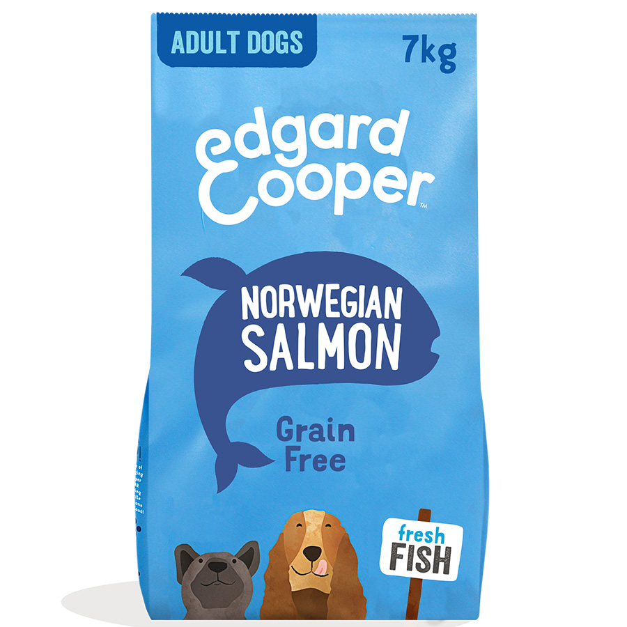 Edgard & Cooper Grain Free Adult Dry Dog Food Salmon