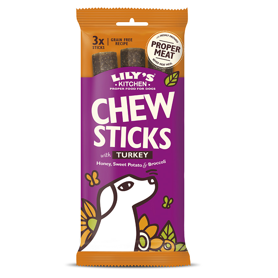 Lily's Kitchen Dog Chew Sticks With Turkey