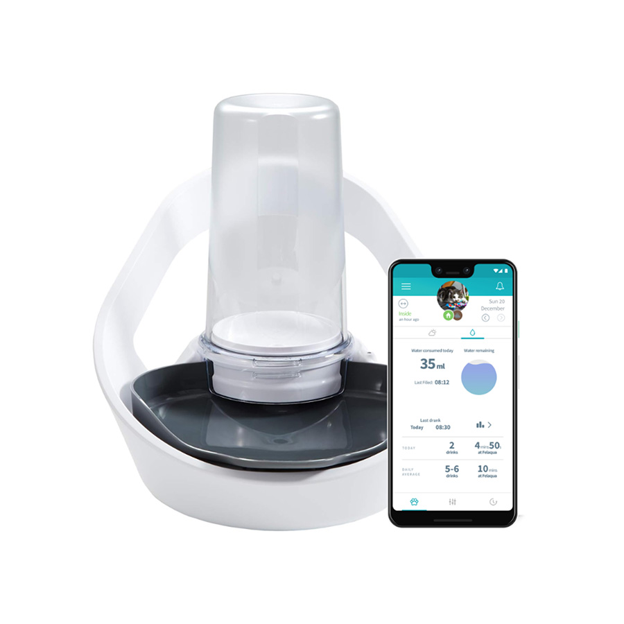 SureFlap Felaqua Connect Pet Water Bowl White