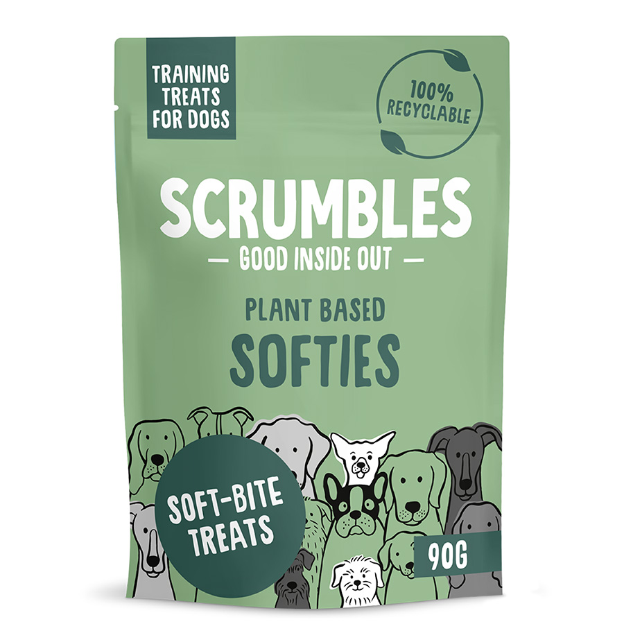Scrumbles Softies Plant Based Dog Training Treats