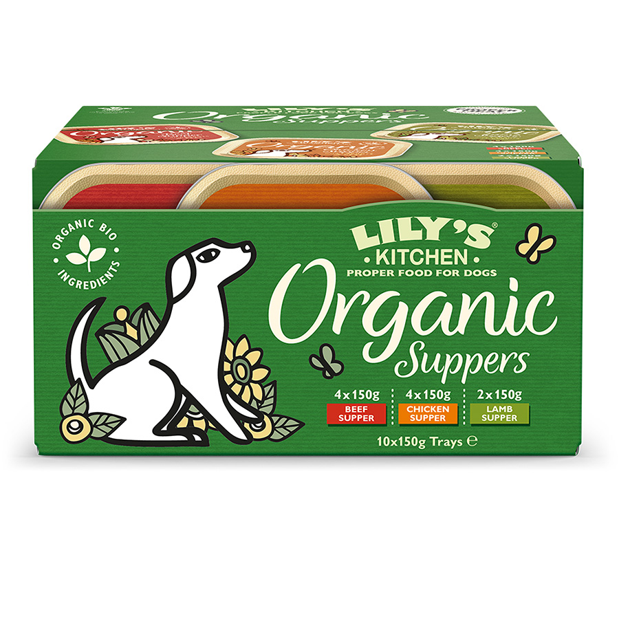 Lily's Kitchen Organic Adult Wet Dog Food Mixed Multipack