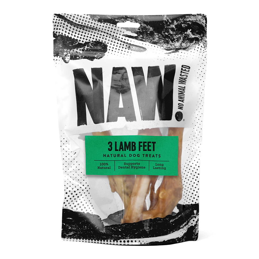 NAW Dog Treat Lamb Feet