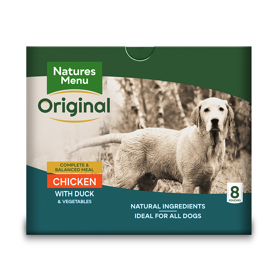 Natures Menu Wet Dog Food Chicken & Duck With Veg & Rice