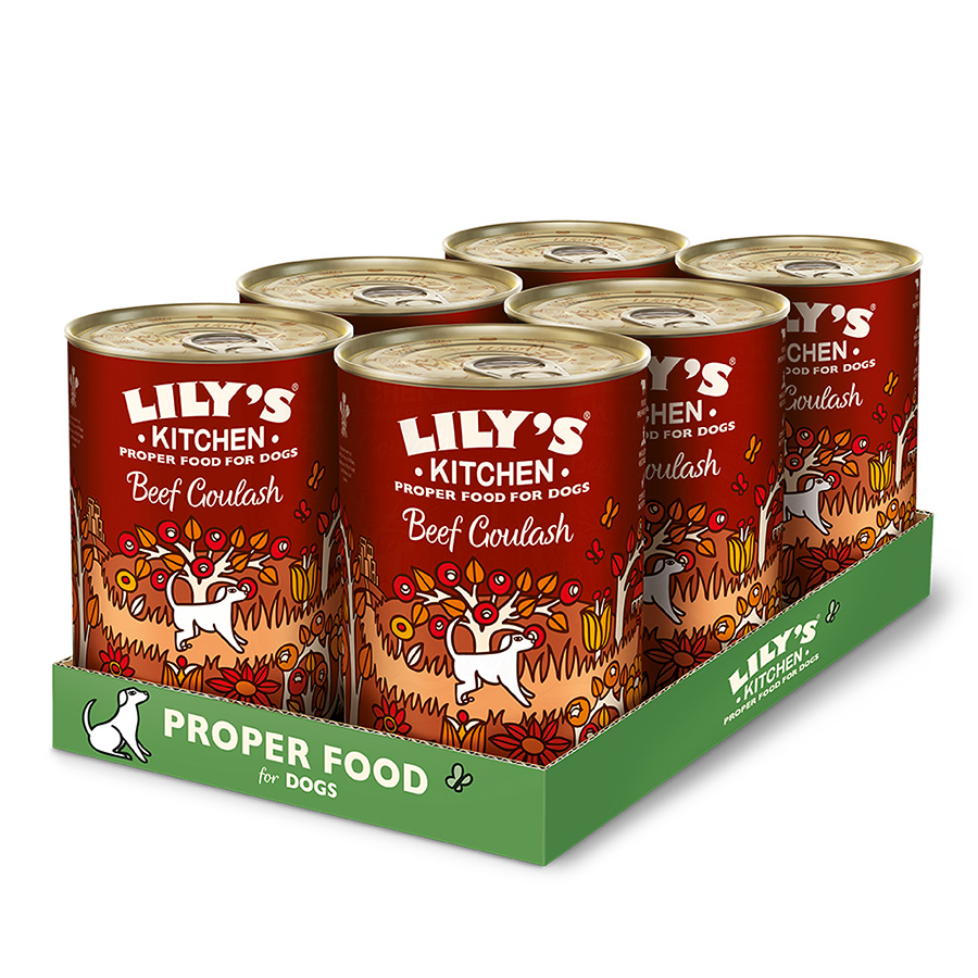 Lily's Kitchen Adult Wet Dog Food Beef Goulash