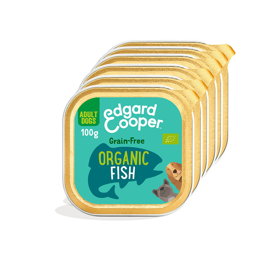 Edgard & Cooper Organic Wet Adult Dog Food Fish