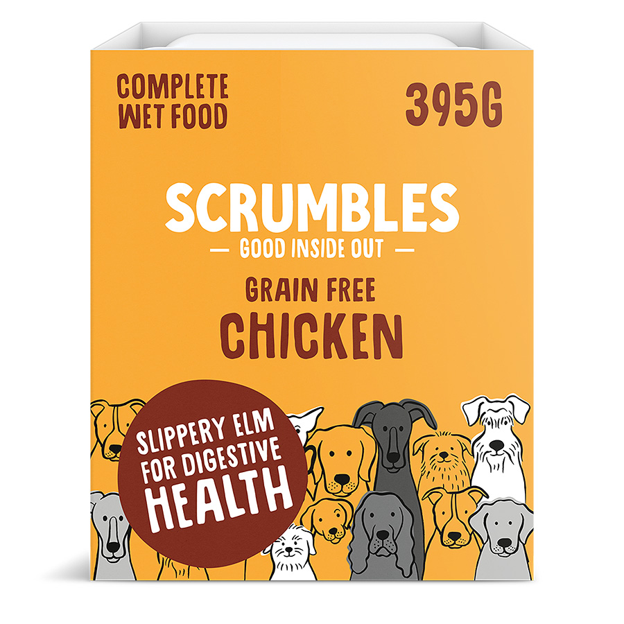 Scrumbles Complete Grain Free Wet Dog Food Chicken
