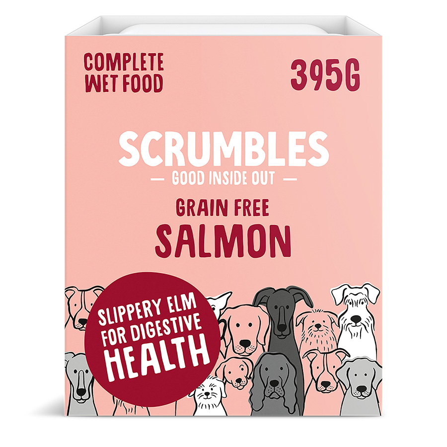 Scrumbles Complete Grain Free Wet Dog Food Salmon