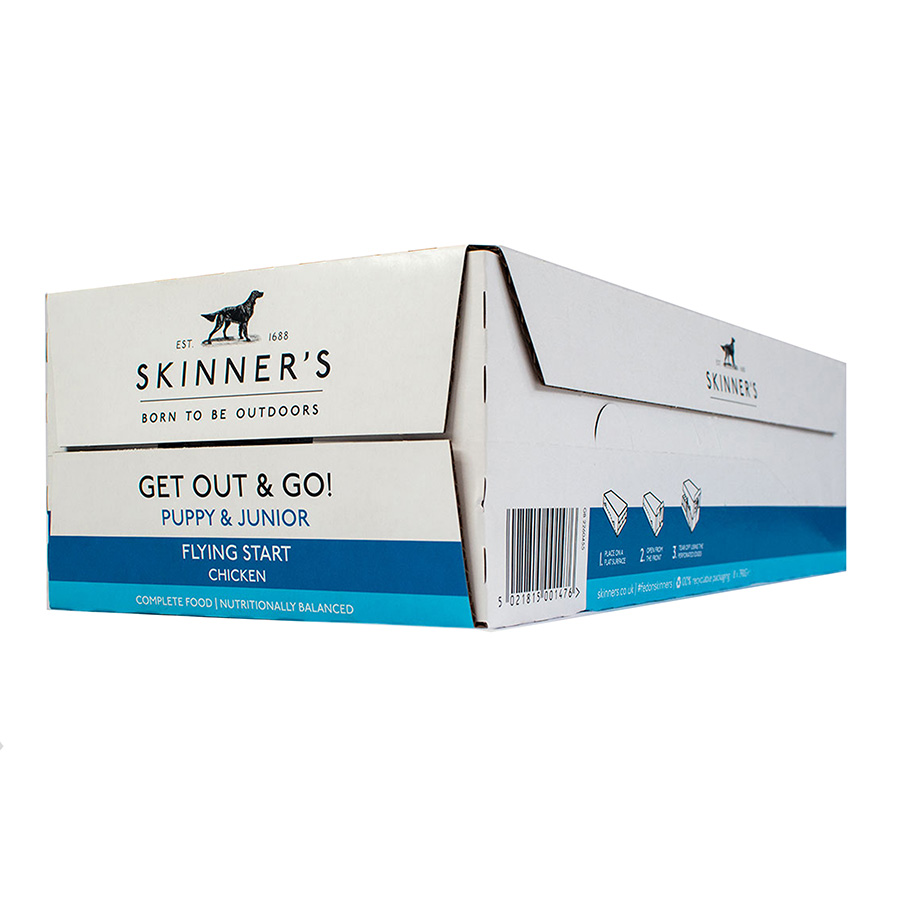 Skinner's Wet Puppy & Junior Dog Food Tetra Flying Start