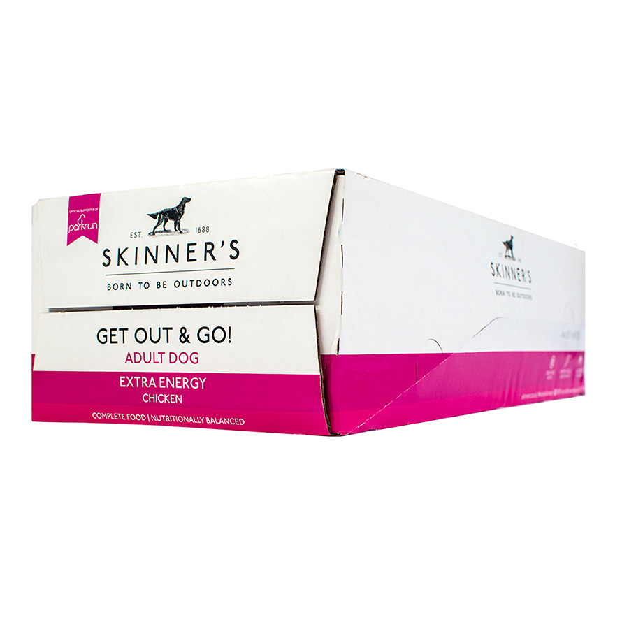 Skinner's Get Out & Go Wet Adult Dog Food Extra Energy