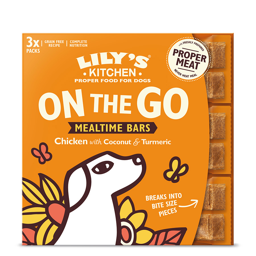 Lily's Kitchen On-The-Go Bar Chicken Dog Treats