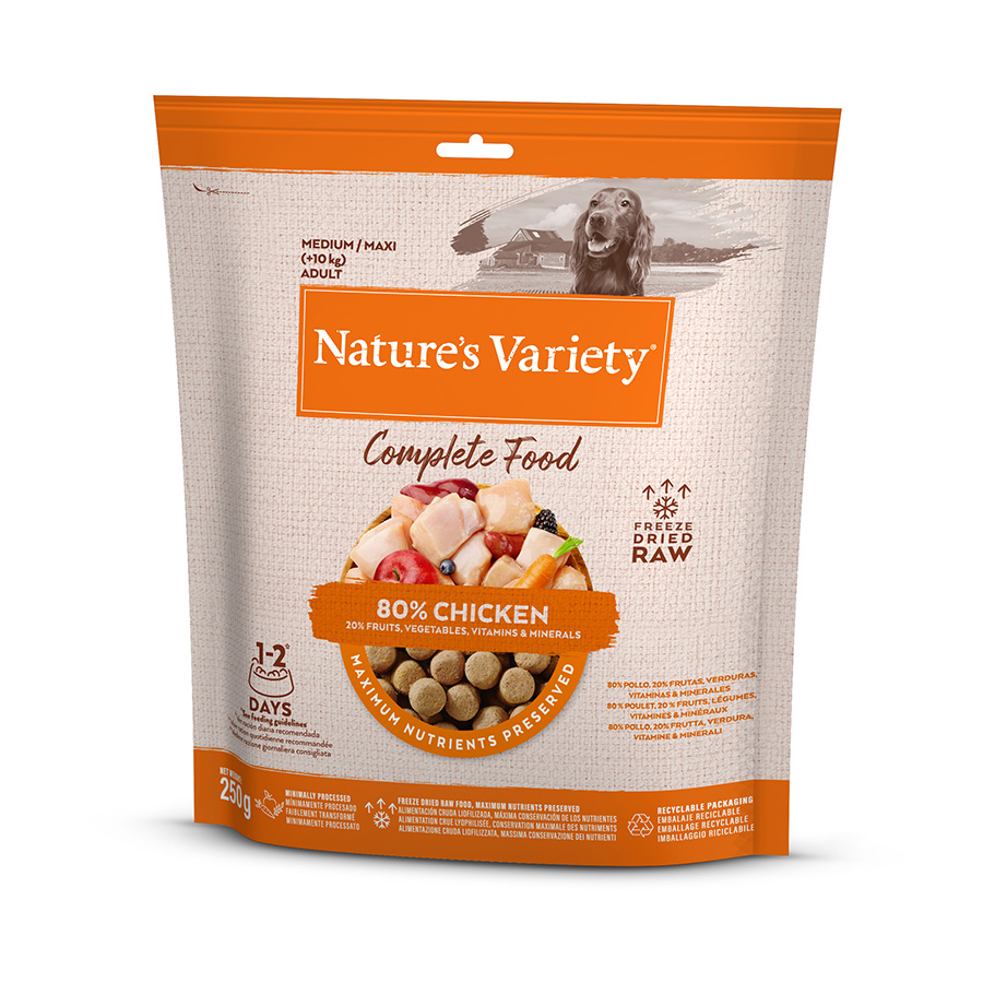 Natures Variety Large Breed Adult Freeze Dried Dog Food Chicken