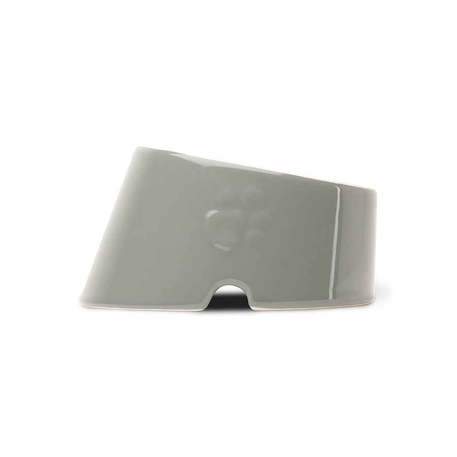 Scruffs Flat Faced Dog Bowl Grey 18cm