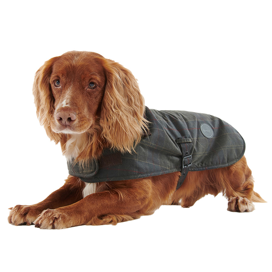 Barbour Dog Wax Coat Tartan